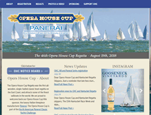 Tablet Screenshot of operahousecup.org